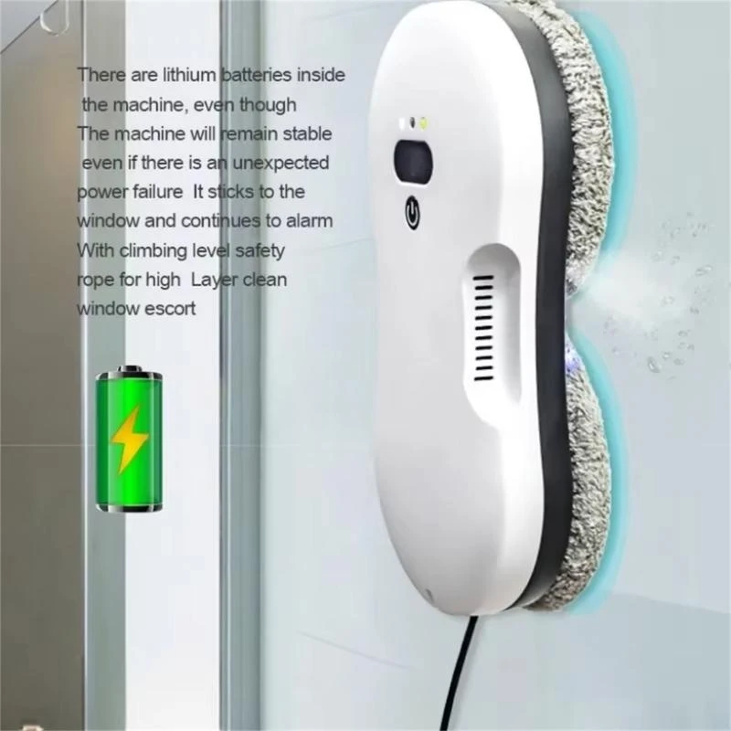 D0AB Remote Controlled Window Cleaning Device for Safe High Rises Glass Maintenance