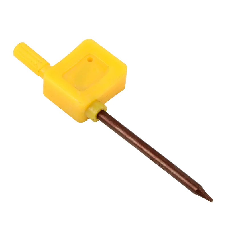 10pcs Yellow Flag Torx Wrench T6 T7 T8 T9 T10 T15 T20 Screw wrench Machine Tool Accessories Components