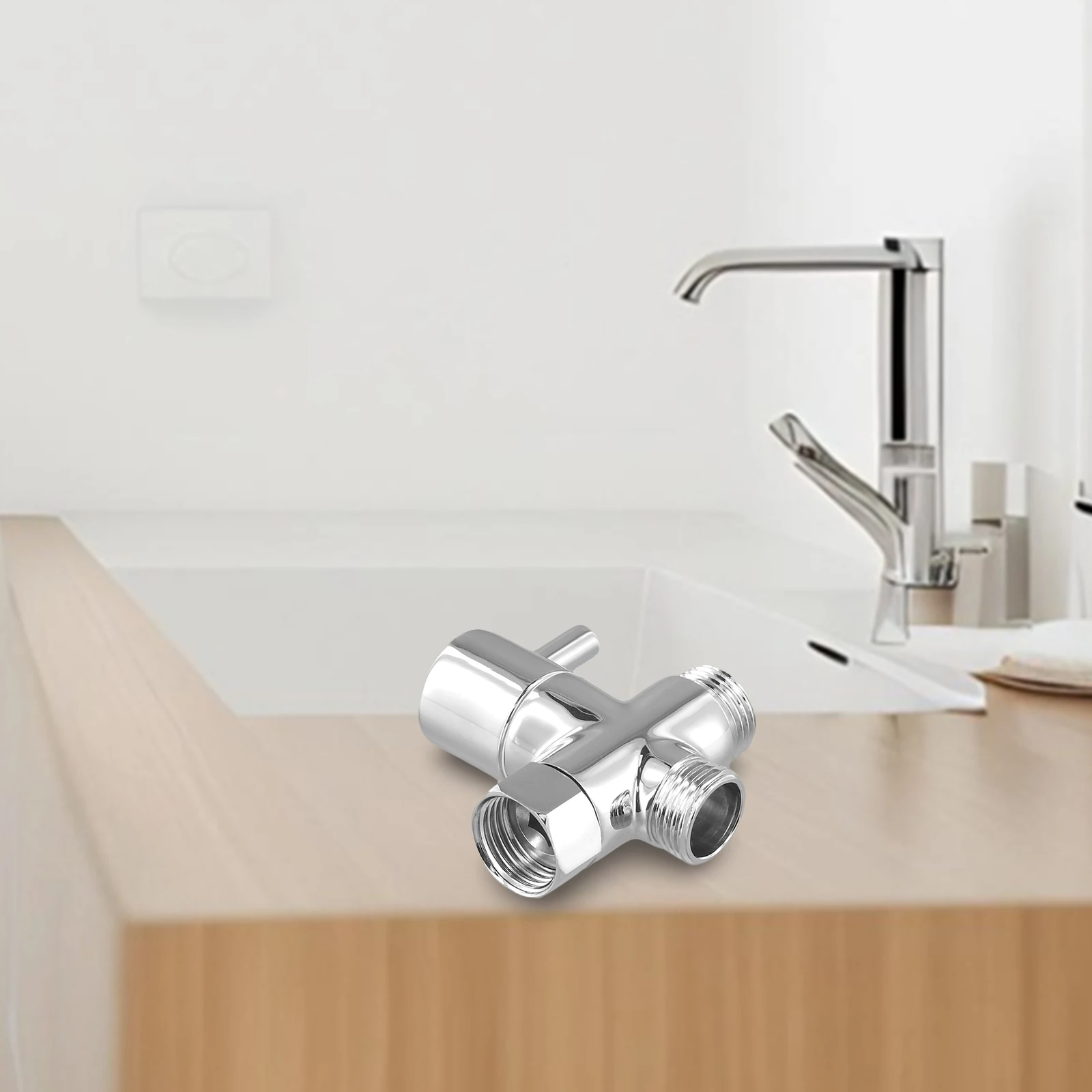 Accessory Equipment Diverter Valve Part Replacement Rotating joint Shower Head T-Adapter Brass Faucet Accessory