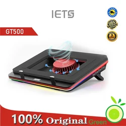 IETS GT500 V2 V1 S2 S1 B0 시리즈 노트북 냉각 스탠드, 외부 냉각 패드, 13 인치, 15 인치-17.3 인치 게이밍 노트북용, 5000RPM