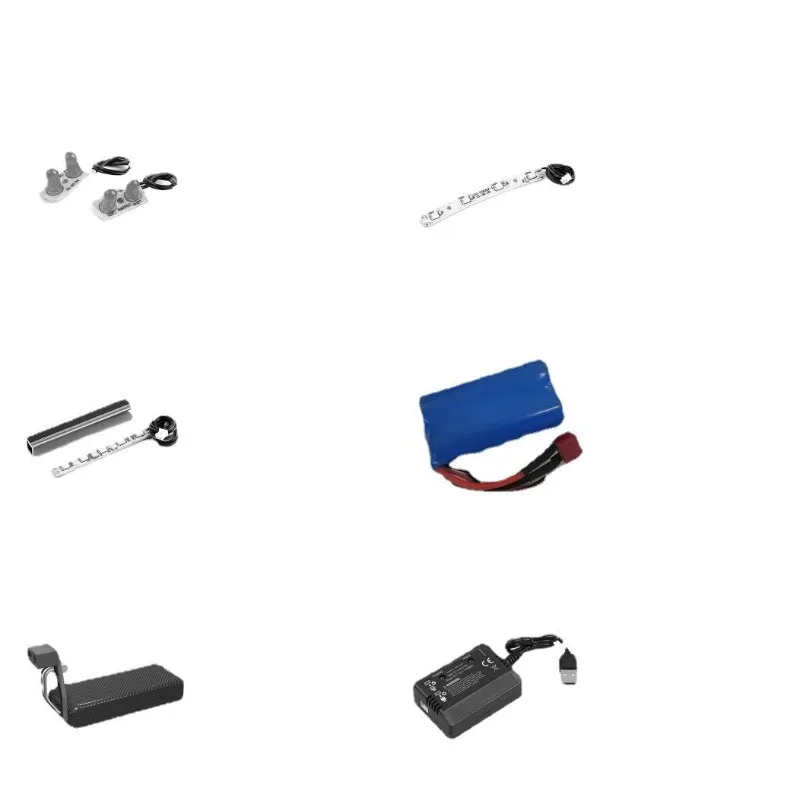 

UD1201 UDI1202 original car shell tire swing arm rear wheel servo ESC gear light set accessories 1