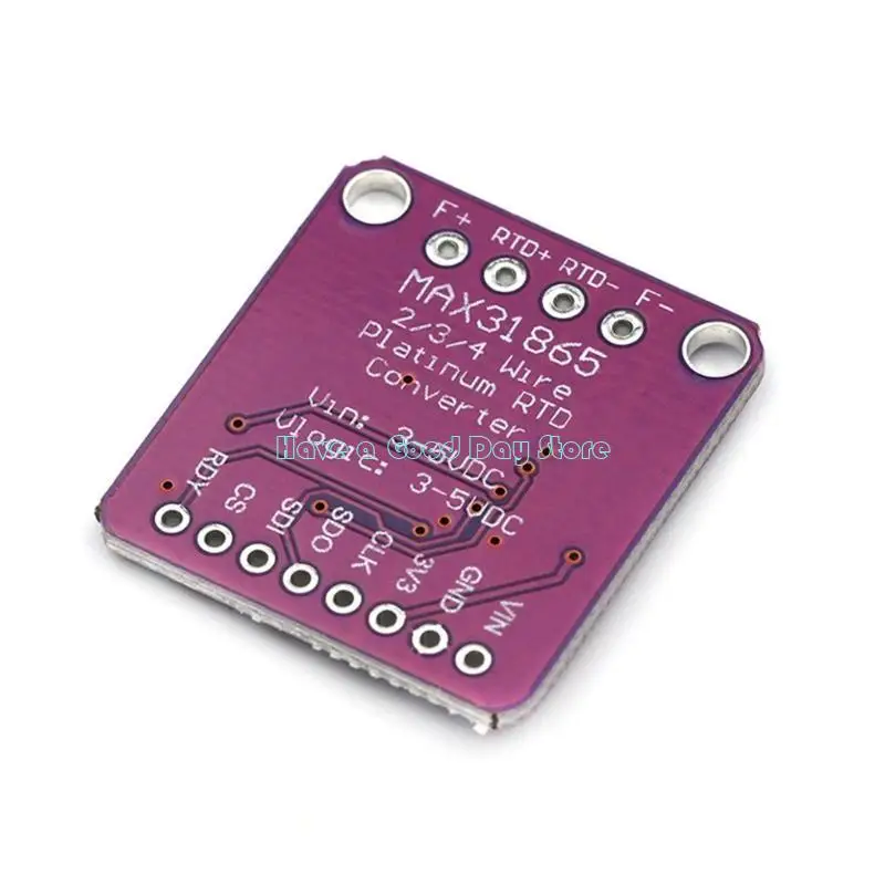 462d 31865 placa del módulo electrónica, MAX31865 Módulo temperatura RTD Módulo conversión digital