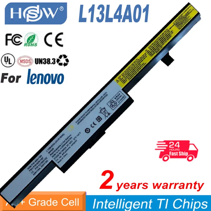 14.8V L13L4A01 Laptop Battery for Lenovo B50-70 B40-70 B50-30 B50-45 B40-30 B50 M4450 M4400 M4400A L13S4A01 L13M4A01