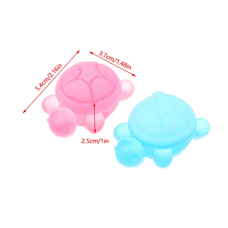 4pcs Cartoon Little Turtle Soap Children's Mini Bath Soap Cleansing Hand Bath Soap