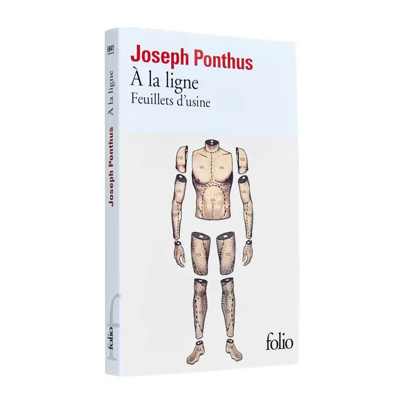 To The Line Dusine Sheets Joseph Ponthus Gallimard 9782072881862 Book