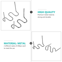 400pcs 0 8mm 0 6mm Welding Studs Wire Patches Automotive Bumper Repair Plastic Hot Stapler Tools ABS PVC Nylon