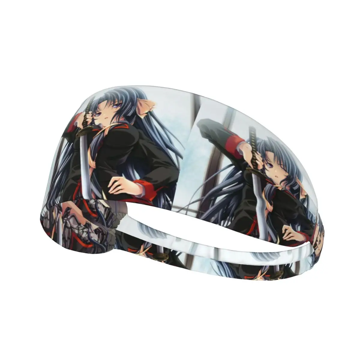 

Little Busterssed Sexy Girls Sports Sweatband for Football Love Adventure Game Japanese Anime Quick Drying Headband Men Women