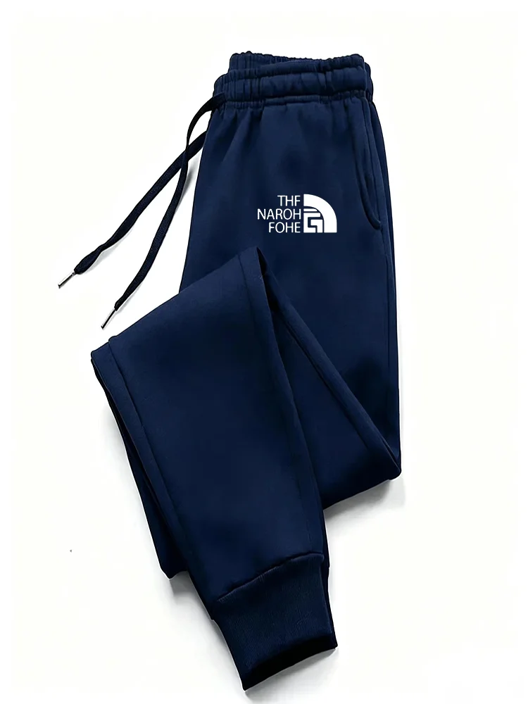 Frühlings- und Herbst-Herrenmode: Bedruckte Freizeithosen, Sport-Jogginghosen, Fitnesshosen – Detail 5