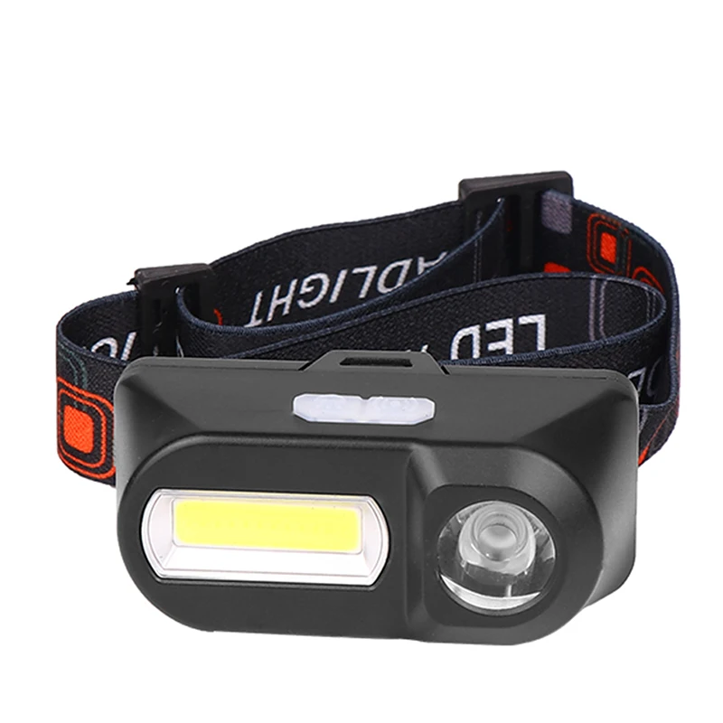Sensor Led Headlamp Fishing Headlights Use 18650 Battery Q5 Bulbs Head Flashlight Lamp Torch Portable Light for Camping Cycling