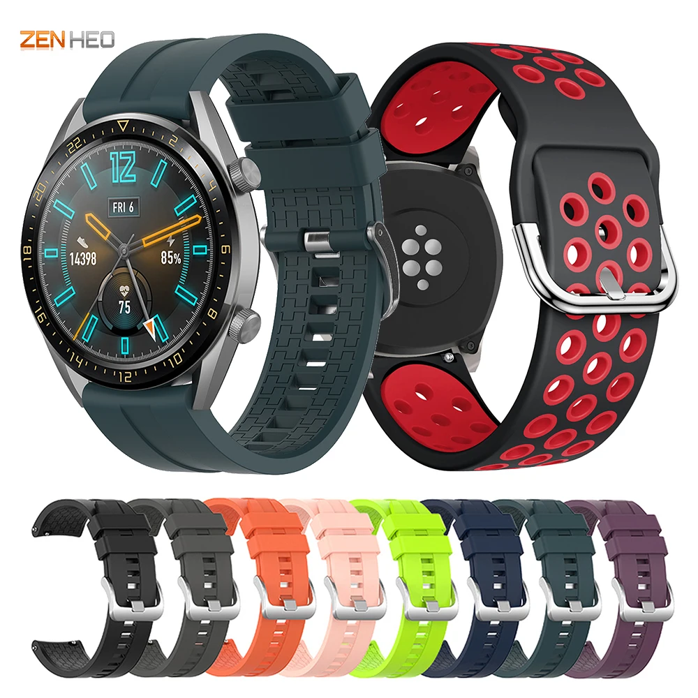 22mm Watch Band For Huawei Watch GT GT 2 46mm Smart Watch Strap Replacement Bracelet Watchband for Huawei GT3 Pro 46mm