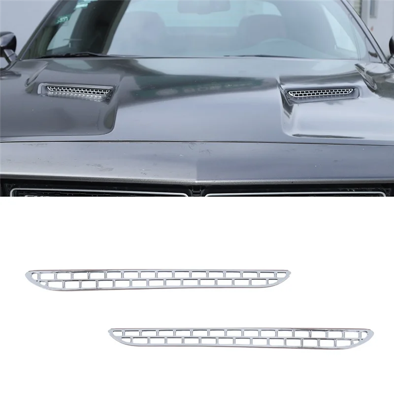 Превосходная накладка на вентиляционные отверстия для Dodge Challenger 2015-2025, внешний аксессуар, выпускное отверстие для капота