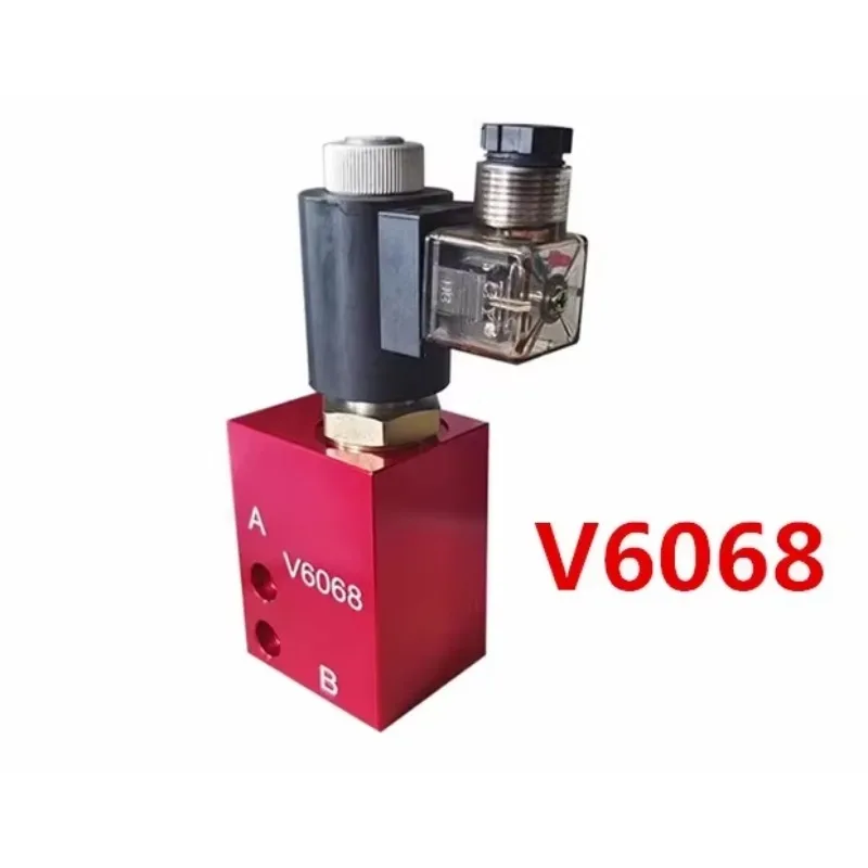V6068-DC24V Hydraulic Thread Cartridge Electromagnetic Cut-off Pressure Keeping Valve Pressure Relief Tubular Cartridge Valve