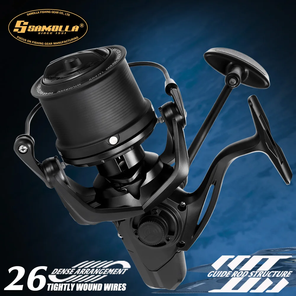 samolla-ロングショットスピニングリールワームシャフト-8000-14000-シリーズサーフフィッシングリール-25kg-最大ドラッグ海水ビッグリールフィッシュペスカ