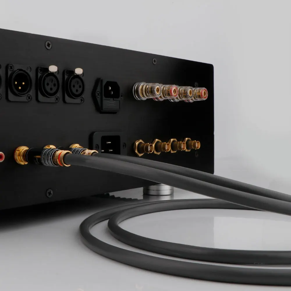 زوج كابل RCA OCC من النحاس مع كابل صوت قابس RCA HiFi RCA سلك واحد عالي الجودة RCA إلى كابل تمديد RCA