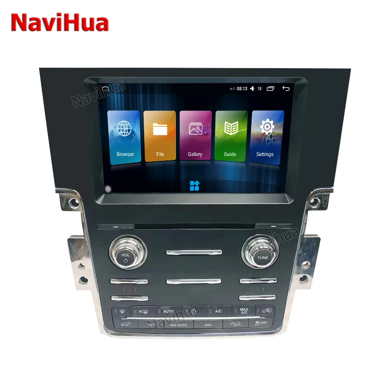 NaviHua For Tesla Vertical Screen OEM Car DVD Player For Lincoln Navigator Multimedia Android Car Radio Head Unit Monitor 4+64GB