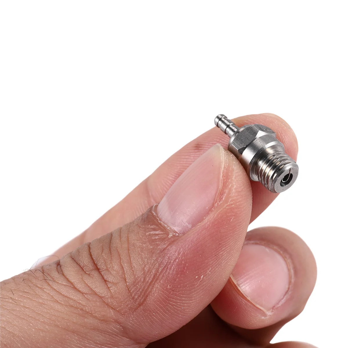 AT77 N4 Свеча накаливания с возможностью горячей зажигания для HSP 70117 1/10 1/8 RC Багги Грузовик Vertex SH Нитро Детали двигателя