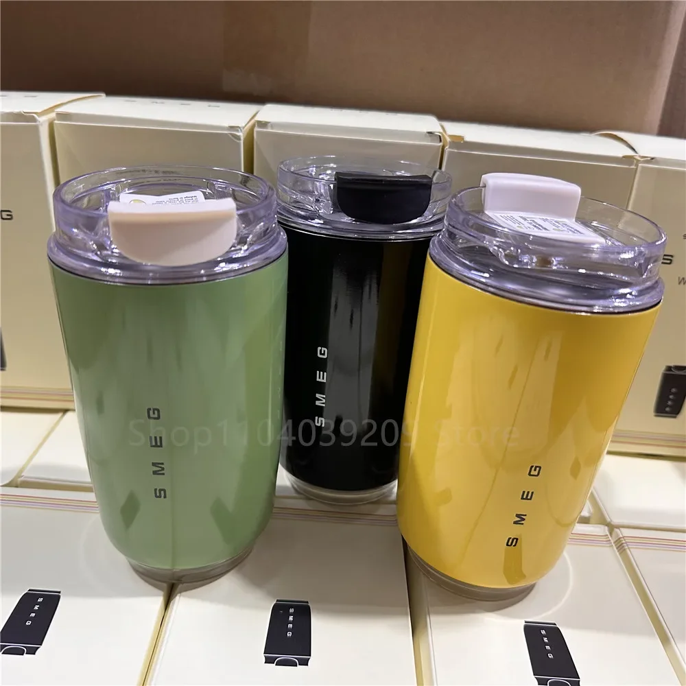 240ML Smart Luxury Stainless Steel High Appearance Insulation Cup Portable Car Mounted Coffee Cup with Hot and Cold Dual Use