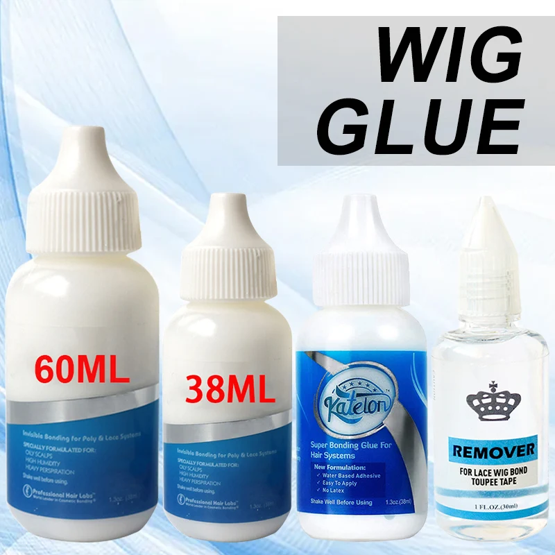 

Lace Glue Invisible Wig Bonding Glue Strong Hold Lace Front Wig Glue Waterproof Hair Adhesive For Toupee Frontal Hairpiece Ghost