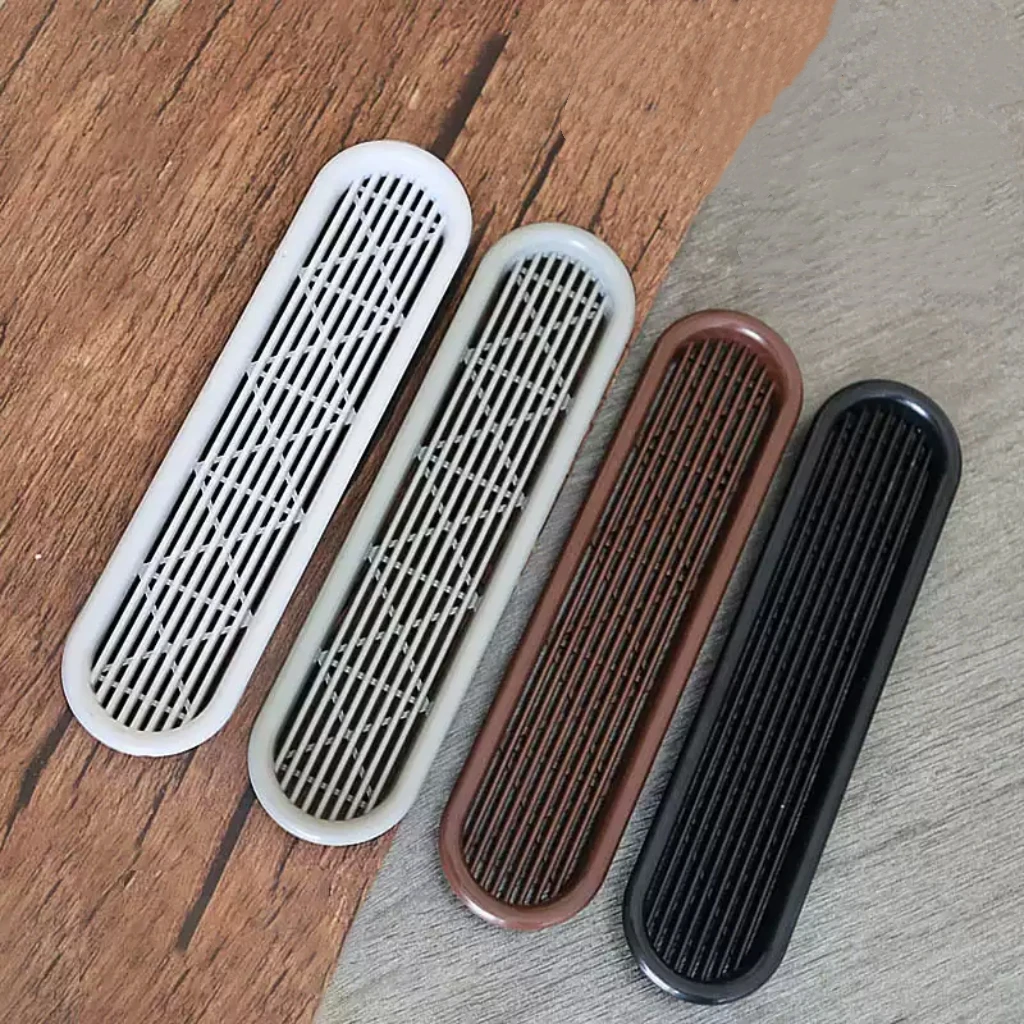 Plastic breathable mesh rectangular wardrobe breathable hole cover cabinet door shoe cabinet heat dissipation and ventilation