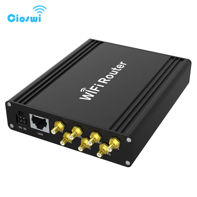 ZBT 4G Lte маршрутизатор двухдиапазонный Openwrt Беспроводной Wi-Fi роутер сим-карта для автомобильного автобуса 1200 Мбит/с USB 4 * LAN внешние