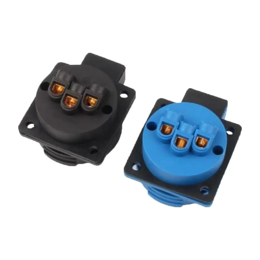 IP54 Outdoor Five Hole Charging Waterproof Dustproof Multi-function 16A Charging Pile Rainstorm Proof 10A Three Hole