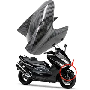 Kohlefaser-Front-Reifen-Kotflügel, Schlammwache, Hugger Cowl Carenage für Yamaha Tmax 530, Tmax 500, 2008-2014, T-Max 500 10 Hauptverkäufe Yamaha Neo Carenage - №10