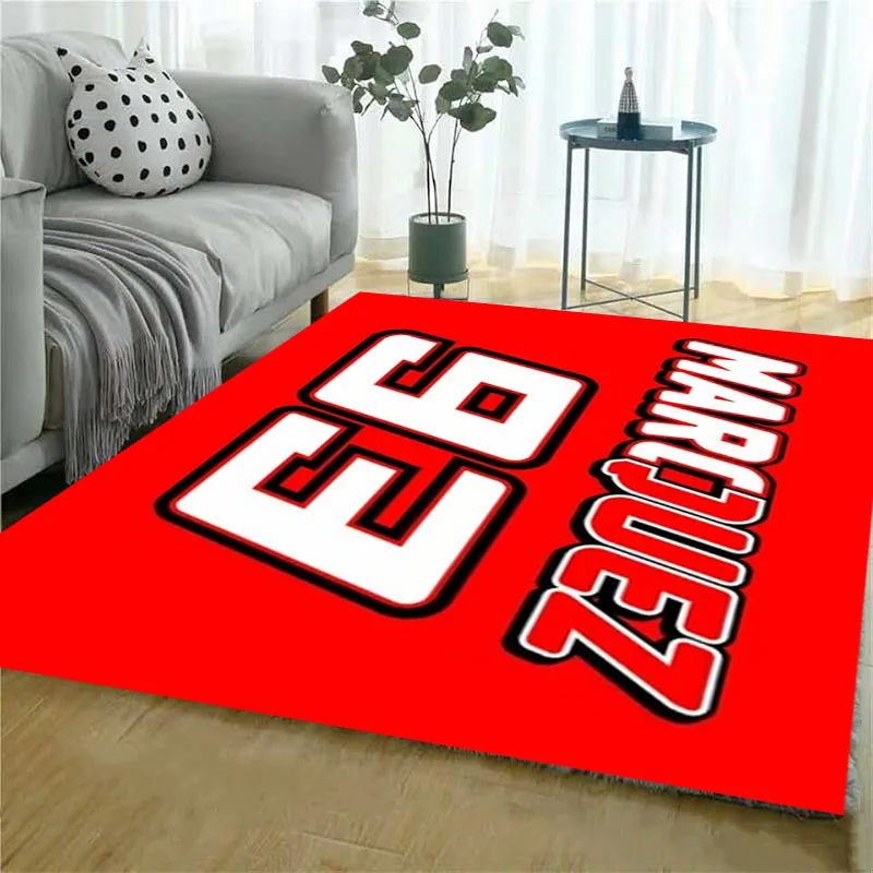 Racer carpet M-Marc Marquez 93 Living Room Rugs Foot Carpets Entrance Doormat Living Room Decor Bathroom Rugs