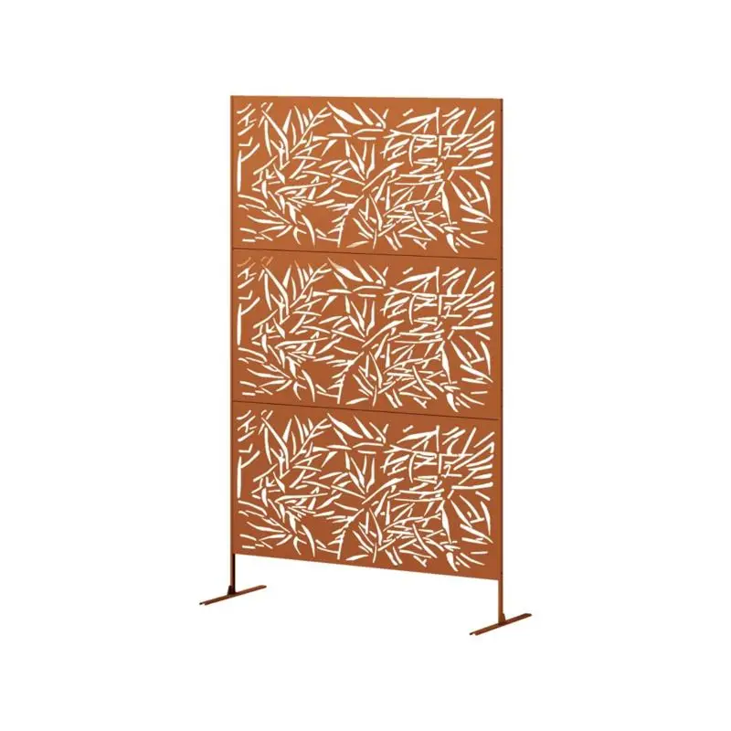 

Садовая декоративная панель забора — стильный наружный экран для конфиденциальности для заднего двора, патио или сада, простой в установке, прочный дизайн