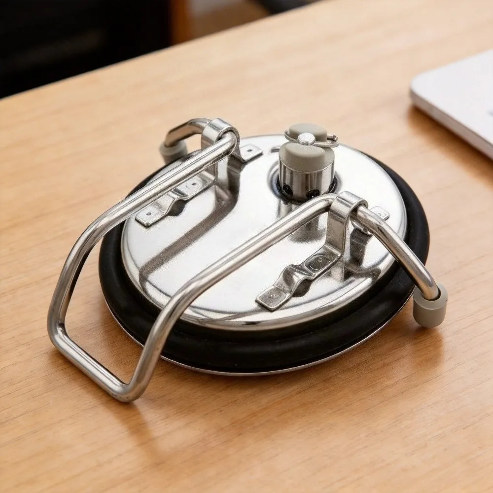 

Ball Lock Keg Lid Replacement for Cornelius Keg, Leak Proof Fix for Homebrew Draft Beer, Kegerator Soda Pin Lock Compatible