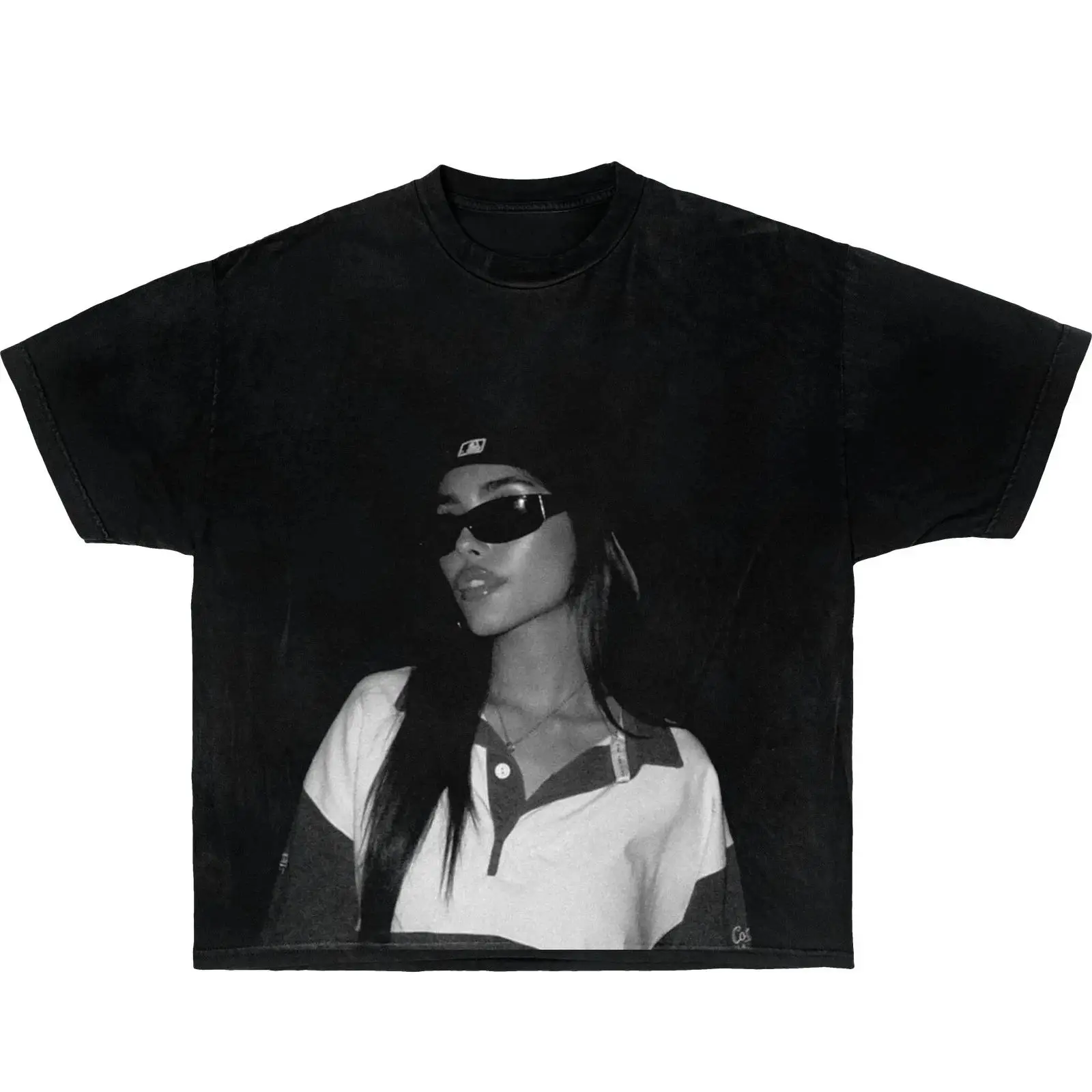 Camiseta Retro Madison Beer Box con Estampado Hip Pop, Ropa de Algodón, Millennium Bug, Nueva Moda Urbana Unisex, Primavera-Verano 2026