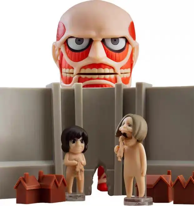 

В наличии: Оригинальный набор для обновления Colossal Titan Attack on Titan, аниме-фигурка GSC1925, маленькая статуэтка, модель, игрушка