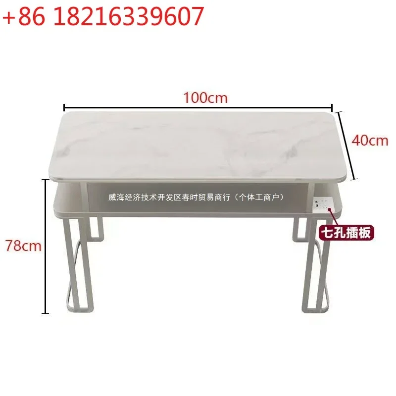 Light luxury manicure table and chair set single double three decoration full set