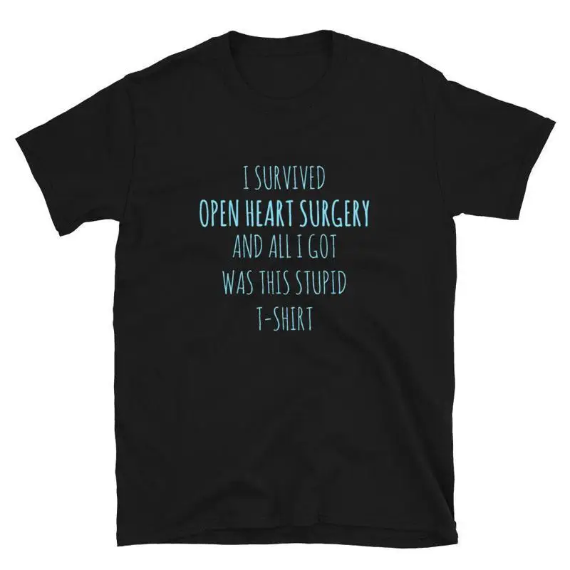 Open Heart Surgery Get Well Soon Recovery Gift TShirt