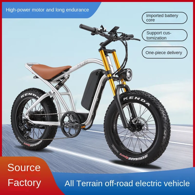 

Electric Bike 750W Motor 48V/14AH Battery City Men & Women Electric Bike 20 Inch Tire Adjustable Variable Speed Electric Bik