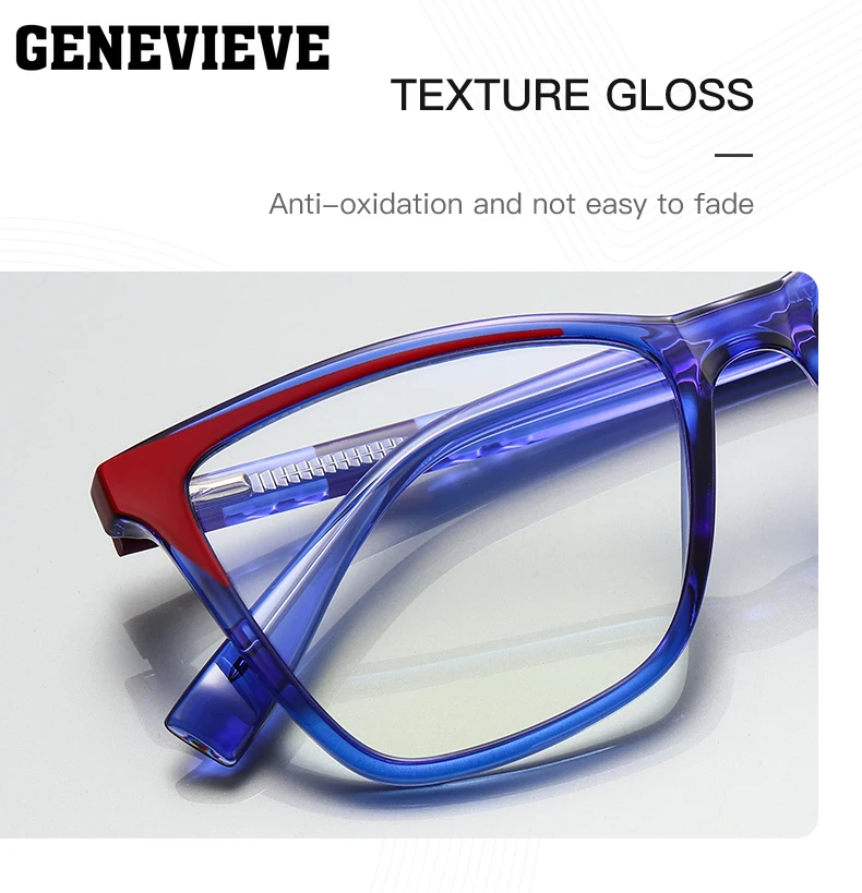 نظارات شمسية مستقطبة على شكل فراشة هندسية ، نظارات حماية من الاشعة البنفسجية ، إطارات مخصصة ، درجة قصر النظر ، PFD2116 ، الموضة #6