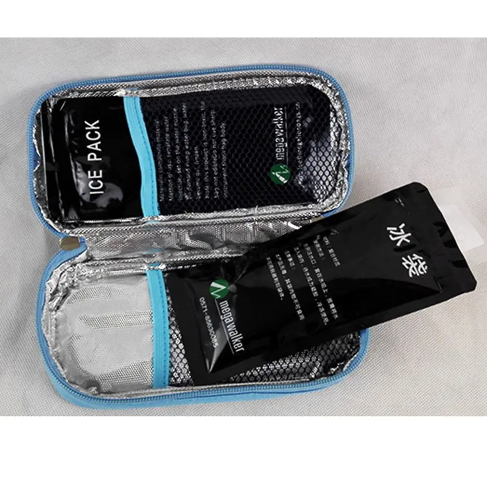 10pcs Reusable Drinks Refrigeration Seafood Preservation Ice Pack Keep Food Fresh Cooler Bag Cold Compressed