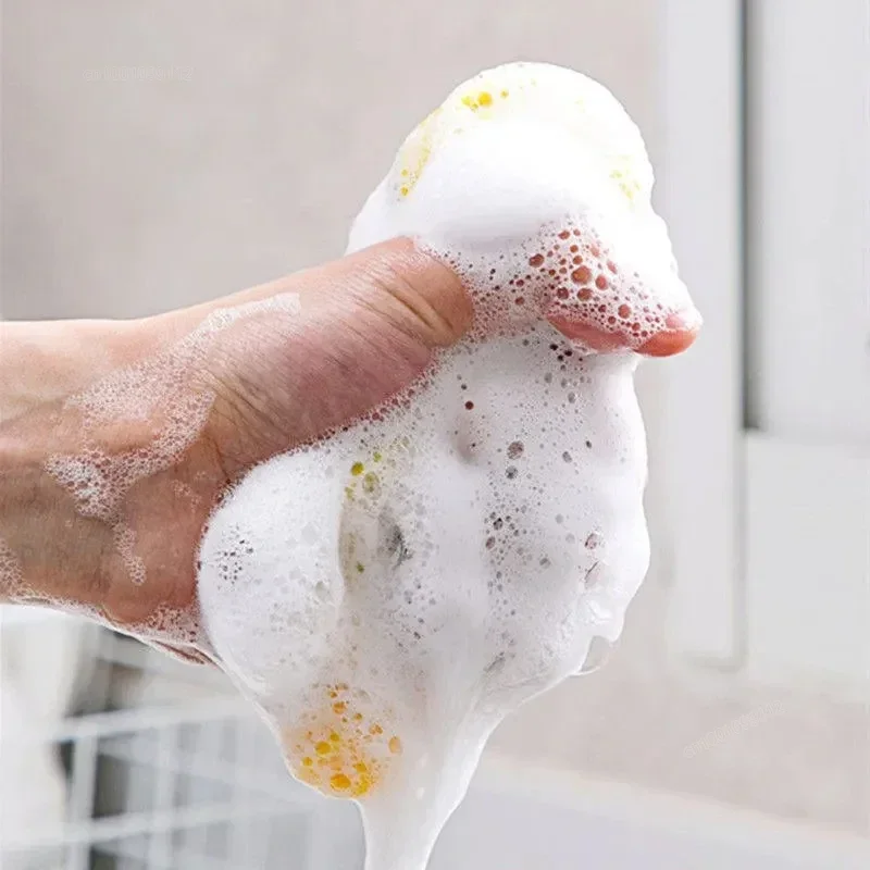 10db Dublőz Domboldal dishwashing Ingyenélő antena Lúgozás ecsettel Bétel Bögre antena mossa sponges háztartási takarító konyhai eszközök