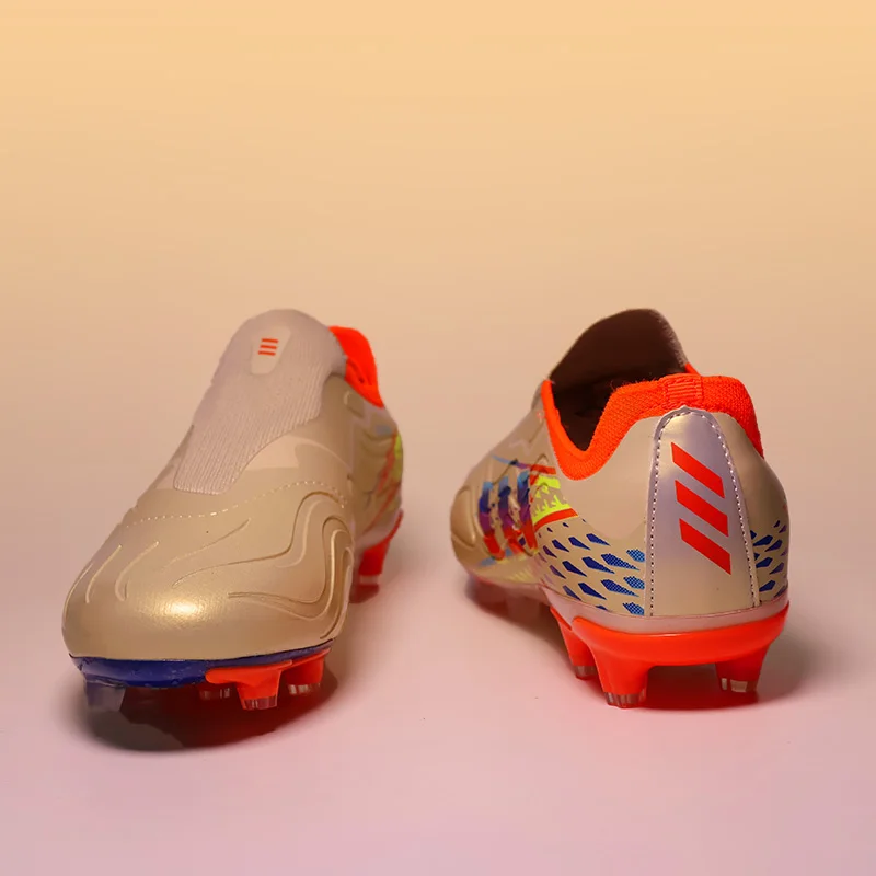 

H-8526 Pro Soccer Cleats (Chuteira Campo) - Men's & Youth TF/FG Football Shoes, Outdoor Turf Training Sneakers 35-45