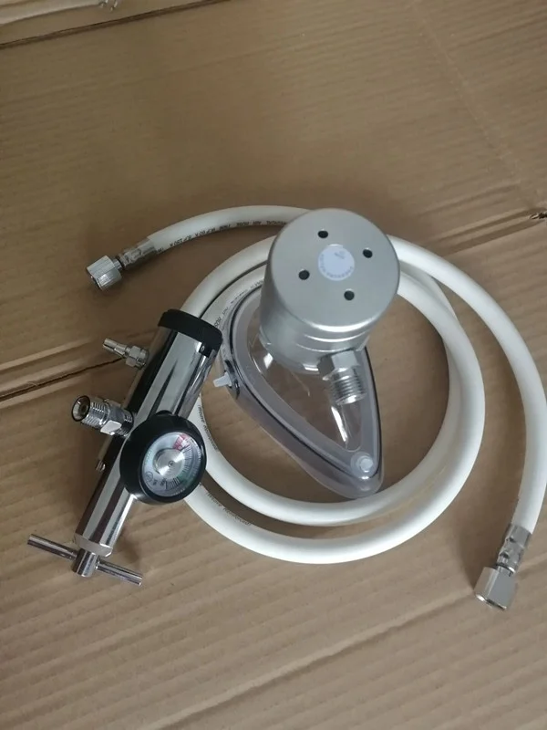 Hot Sale Oxygen Demand Valve For Medical O2 Cylinder With 1.5m Hose Hospital Care