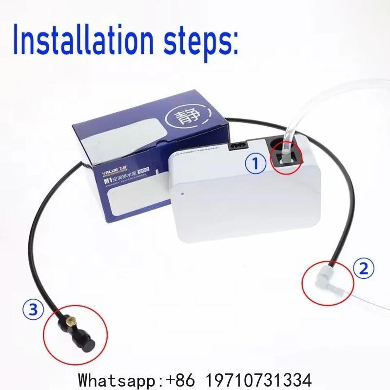 100V-240V Air Conditioning Water Automatic Ultra-quiet Condensate Pump Air Conditioner Drainage with Atomization System