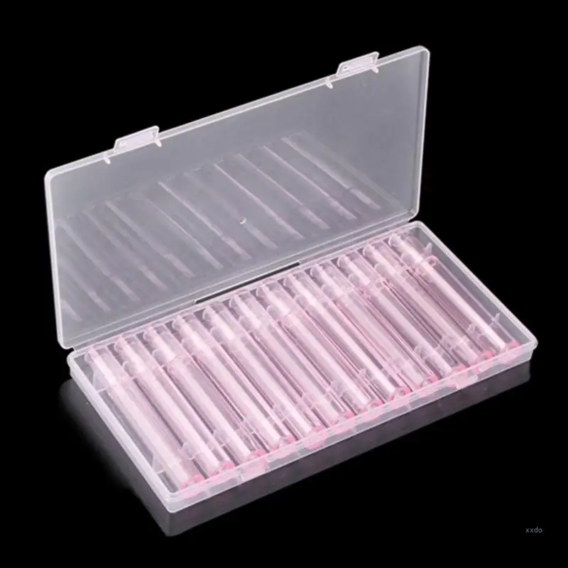 Jewelry Box Nails Rhinestones Storage Box with Small Compartment Jewelry Container Nail Charms Storage Organizer