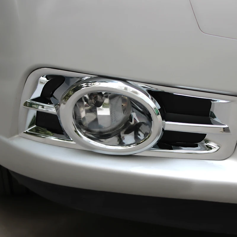 2 Pcs/Set Car Front Fog Lamp Trim Fog Lights Covered Covers Sticker for Chevrolet Cruze 2009 -2015 Car Styling Accessories