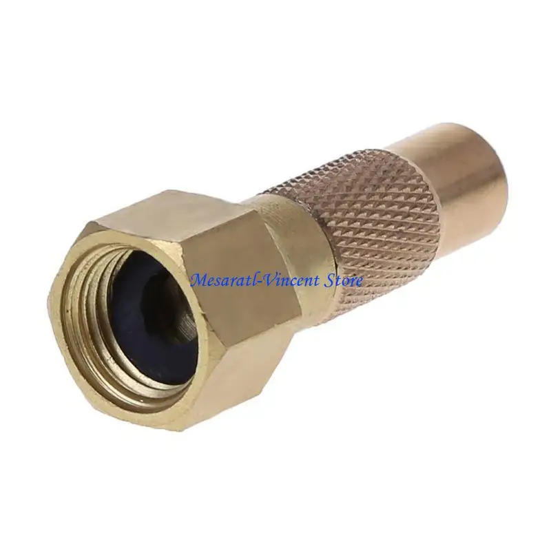 

A70F Copper Air Chuck Car Air Nozzle Air Line Hose Compressor Fitting Connector
