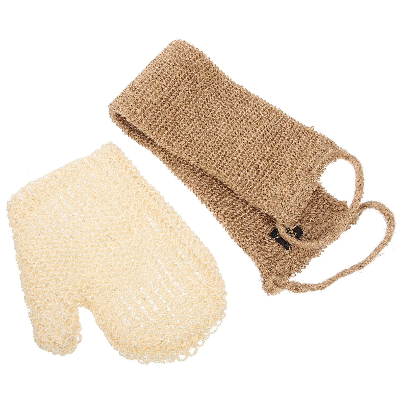 

1 set Back Scrubber Gloves Durable Compact Deep Cleansing Exfoliating Bath Glove Body Washing Bath Scrubbers For Women Men Women