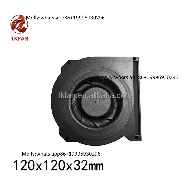 120mm Centrifugal Cooling Fans 24V DC 5100RPM RLF100-11/14 Dc Blower