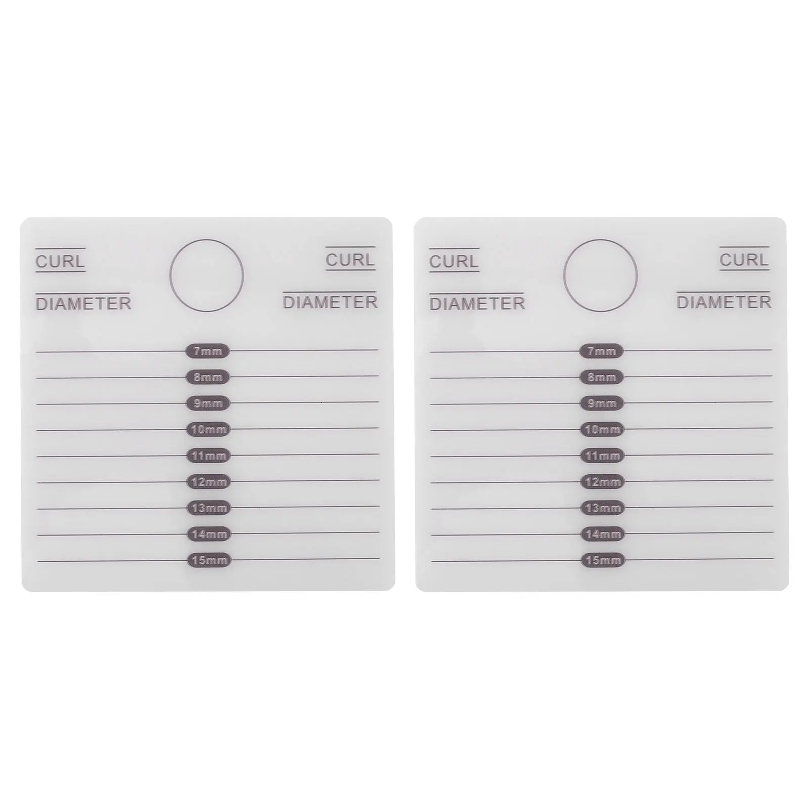 2Pcs Acrylic Lash Holder Board Eyelash Pallet Portable Lash Extension Tray False Eyelashes Organizer Eyelash Grafting Tool