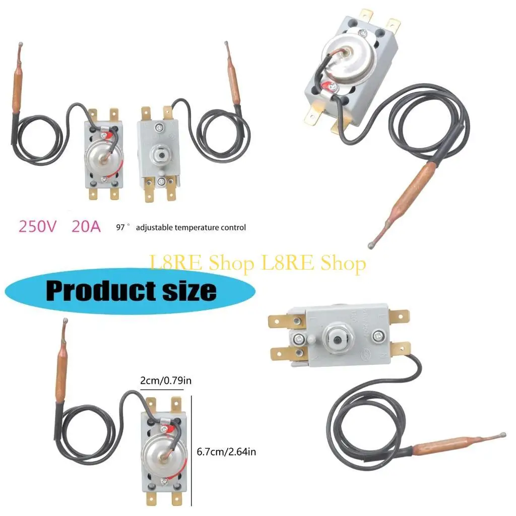 

L8RE Thermostat Temperature Limiter Metal Texture Suitable for Electric Water Heaters