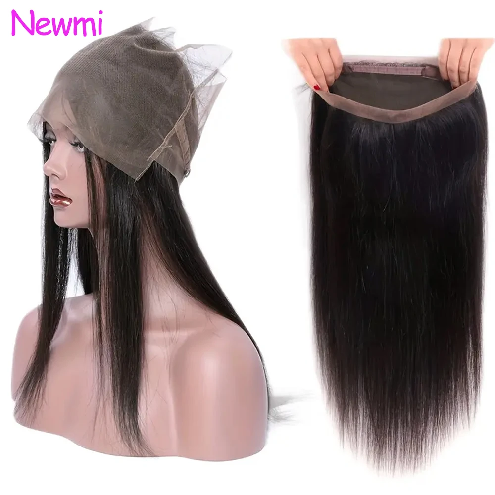 newmi-360-lace-frontal-closure-only-straight-transparent-swiss-lace-brazilian-virgin-100-human-hair-extensions-with-baby-hair