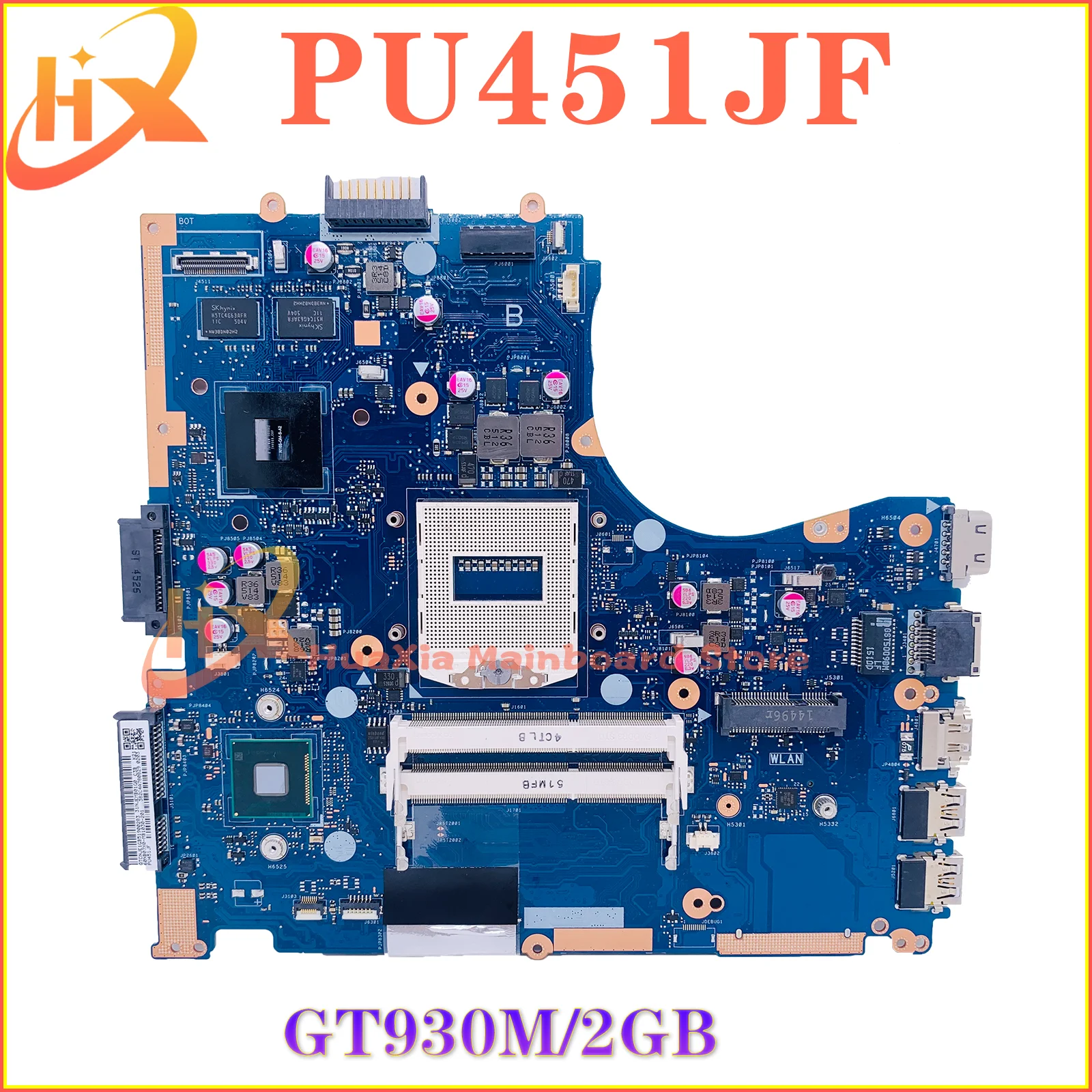 PU451J For ASUS ASUSPRO ESSENTIAL PU451JF PRO451JF Laptop Motherboard Mainboard 100% Test OK