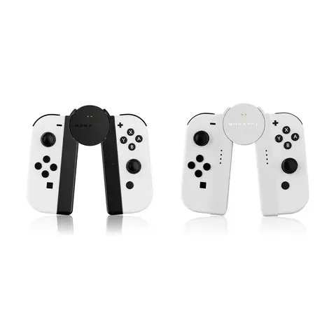 Mobapad 스위치 충전 그립 Nintendo Switch 용 조정 가능한 충전 스탠드 충전 중에 재생 호환 Joy-Con Mobapad M6 HD